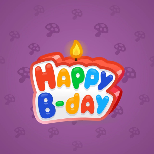 NFT-подарок B-Day Candle Happy Flame