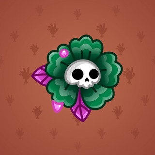 Skull Flower #13617