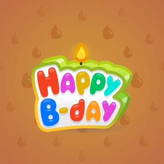 B-Day Candle #9268