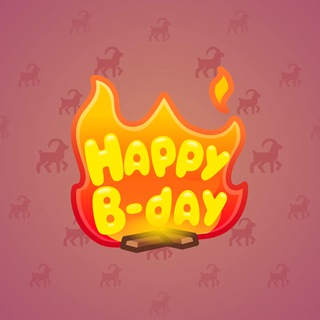 B-Day Candle #84785