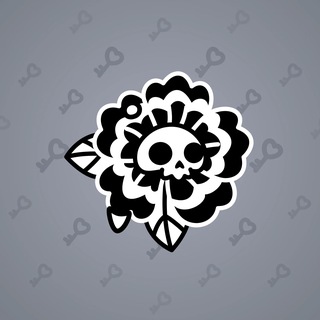 Skull Flower #12550
