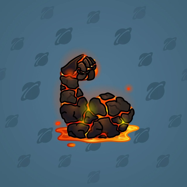 NFT-подарок Mighty Arm Magma Man