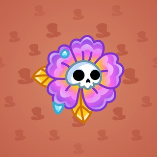 Skull Flower #21806