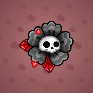 Skull Flower #7415
