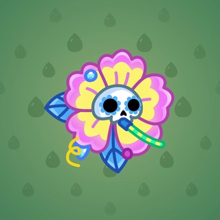 Skull Flower #6510