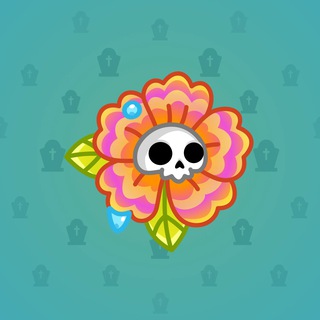 Skull Flower #17260