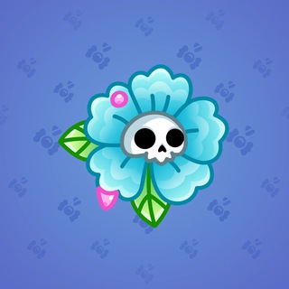 Skull Flower #20893
