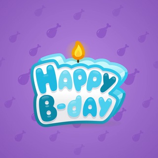 B-Day Candle #74878