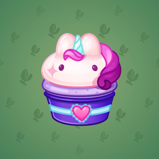 NFT-подарок Bunny Muffin Unicorn
