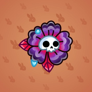 Skull Flower #4997