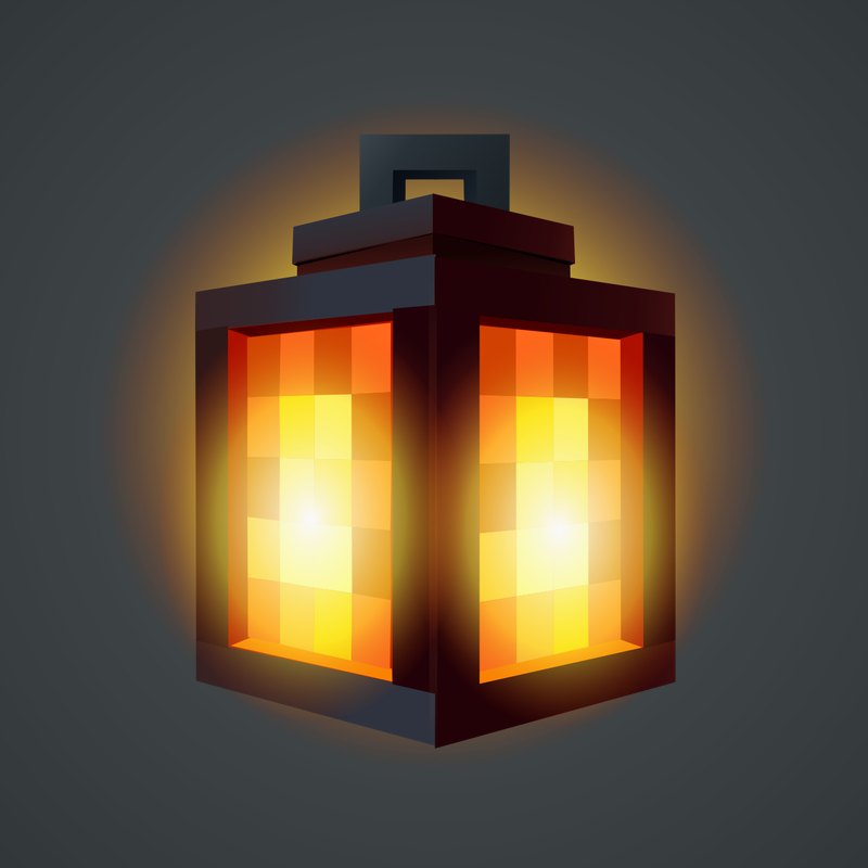 NFT-подарок Mirage Lamp Warm Pixel