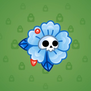 Skull Flower #14807