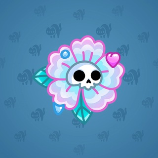 Skull Flower #3983