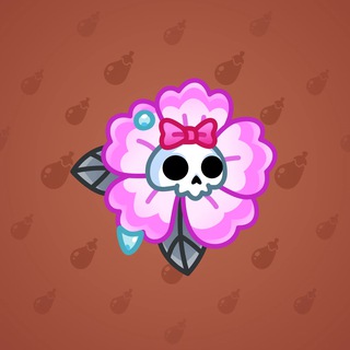 Skull Flower #5820