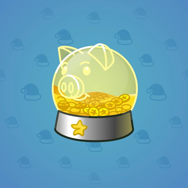 NFT-подарок Snow Globe Piggy Bank