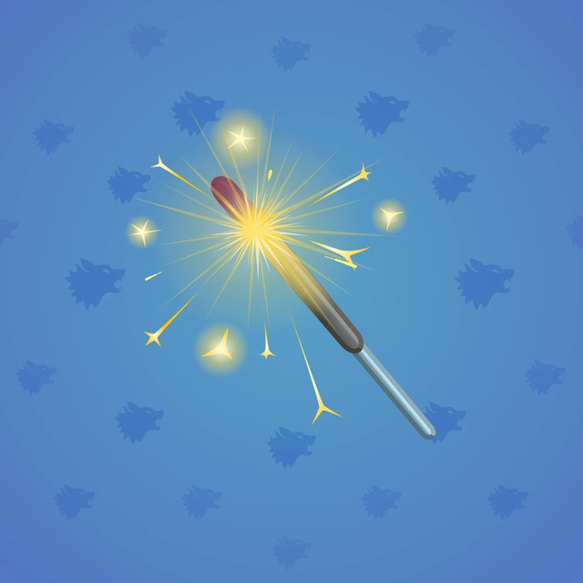 NFT-подарок Party Sparkler Windy Day