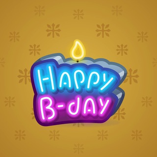 B-Day Candle #104199