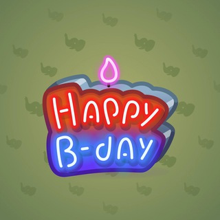 B-Day Candle #25057