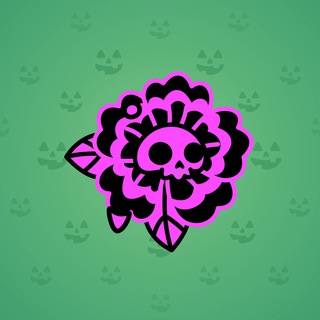 Skull Flower #20170