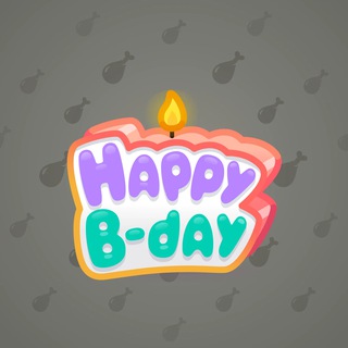 B-Day Candle #8936