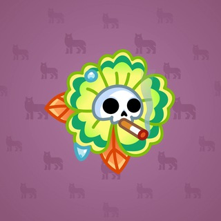 Skull Flower #6511