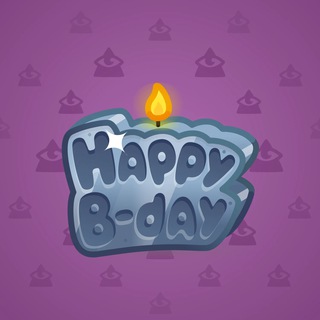 B-Day Candle #204940