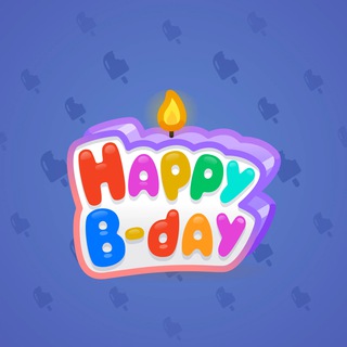 B-Day Candle #95843