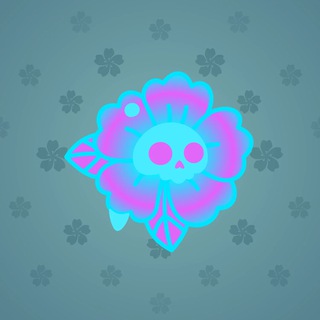 Skull Flower #10773