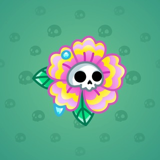 Skull Flower #2701
