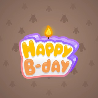 B-Day Candle #111153