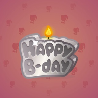 B-Day Candle #209698