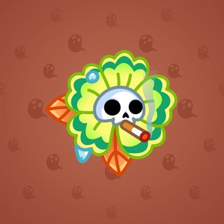 Skull Flower #16068