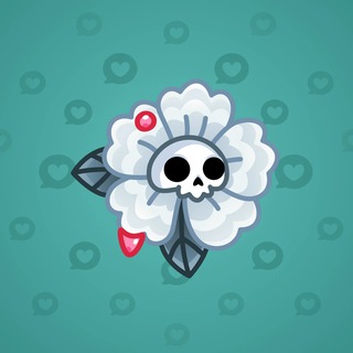 Skull Flower #18769