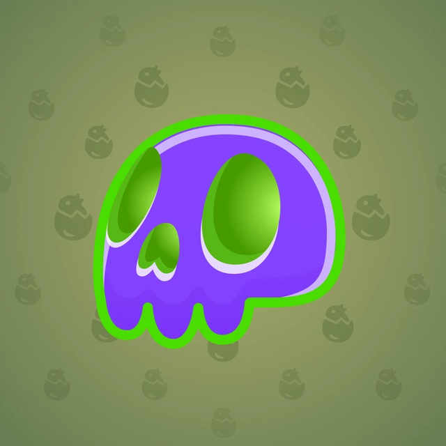 NFT-подарок Electric Skull Zombie