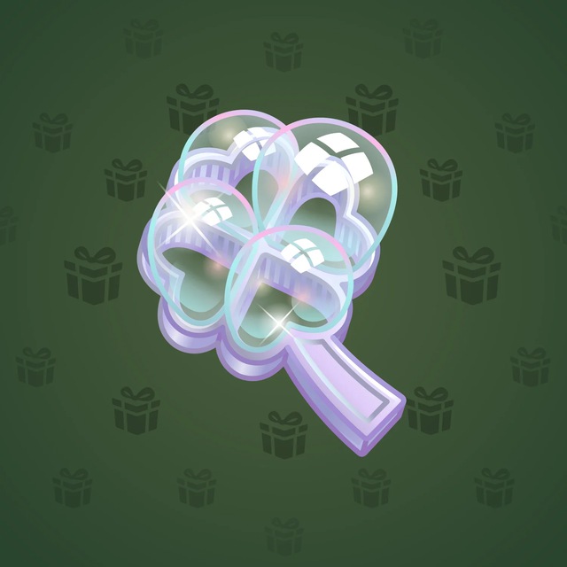 NFT-подарок Clover Pin Soap Bubbles