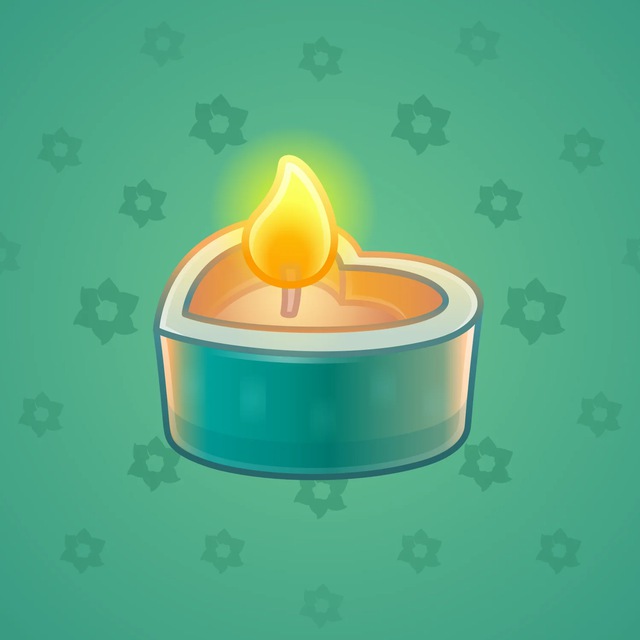 NFT-подарок Love Candle Coral Reef