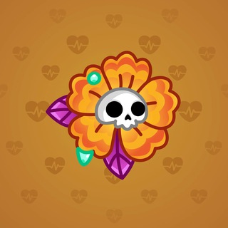 Skull Flower #16175