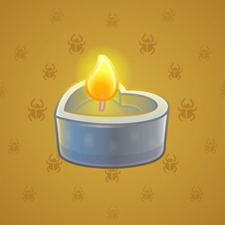 Love Candle #3482