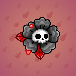 Skull Flower #1056