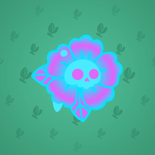 Skull Flower #6067
