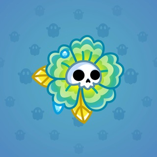 Skull Flower #3303