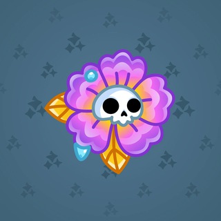 Skull Flower #4923