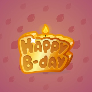B-Day Candle #143774