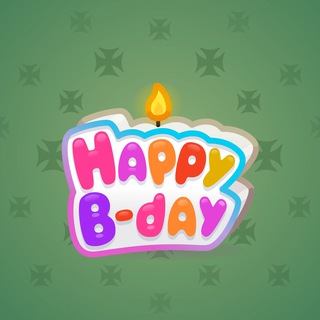 B-Day Candle #77433