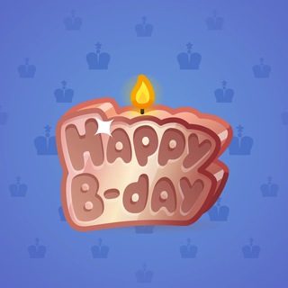 B-Day Candle #85292