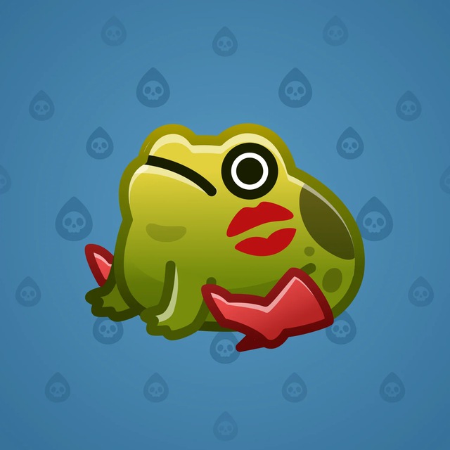 NFT-подарок Kissed Frog Toadstool