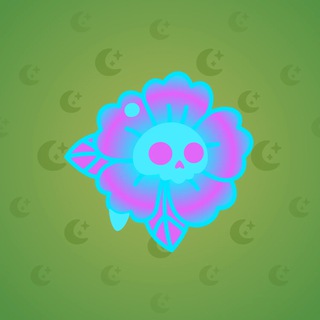 Skull Flower #13400