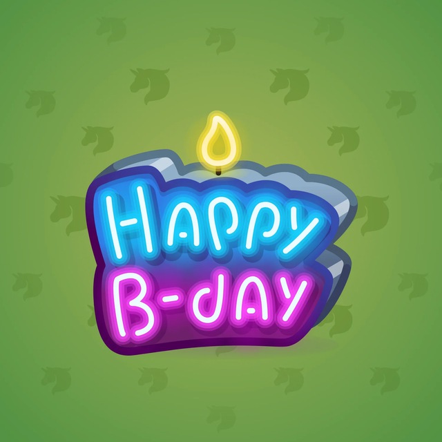 NFT-подарок B-Day Candle Party Hard