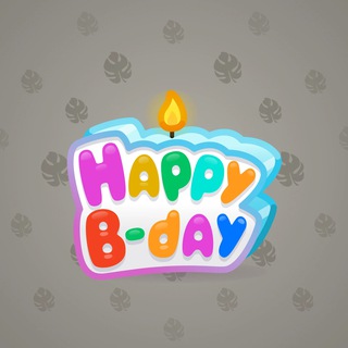 B-Day Candle #224004