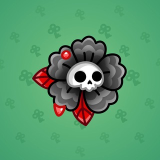 Skull Flower #1725